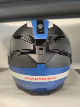 Casco BMW Original Carbono y Rojo Talla M