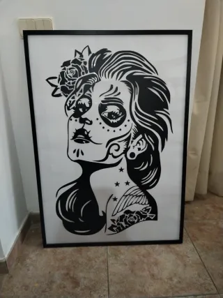 Cuadro Decorativo La Catrina