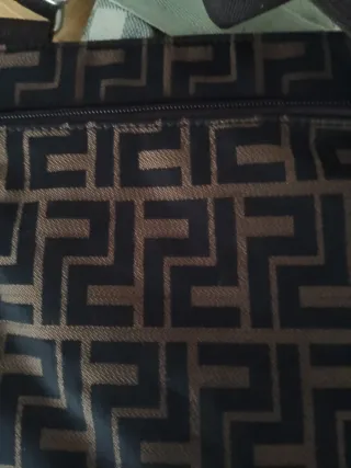 Bolso de hombro con estampado