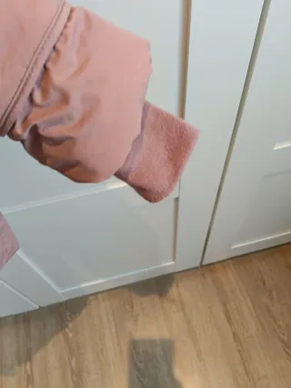 Chaqueta Zara plumón rosa 3-4 años