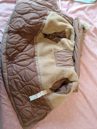 Chaqueta Zara plumón rosa 3-4 años