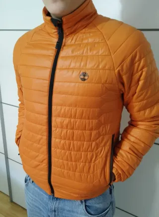 Chamarra naranja Timberland hombre