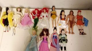Lote Muñecas Disney Porcelana