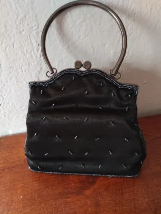 Bolso de fiesta vintage lentejuelas y pedrería