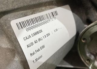 Caja de cambios audi 97170 egv a3 (8l) 1.8 20v