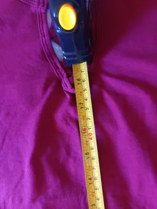 Body granate con cordones talla L