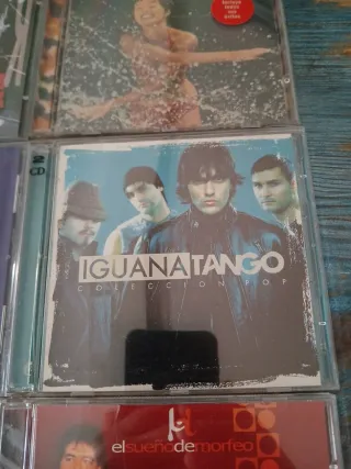 Lote 7 CDs Pop Rock Español