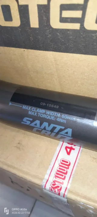 Manillar Carbono Santa Cruz 800mm 35mm