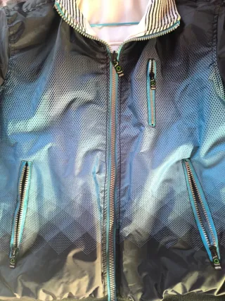 Chaqueta Cortavientos Reversible Hombre