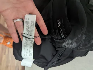 Vestido negro transparente