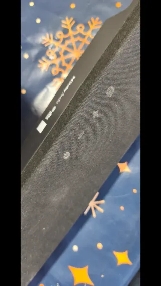 Barra y subwoofer de Sonido Samsung Negra