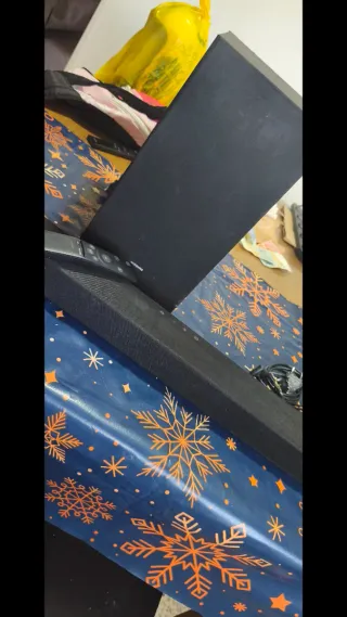 Barra y subwoofer de Sonido Samsung Negra