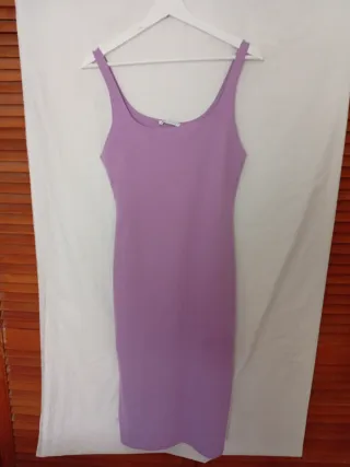 Vestido deportivo lila mujer