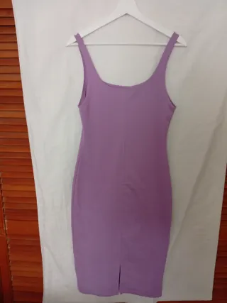 Vestido deportivo lila mujer