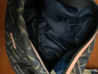 Borsetta Etro tela denim e pelle