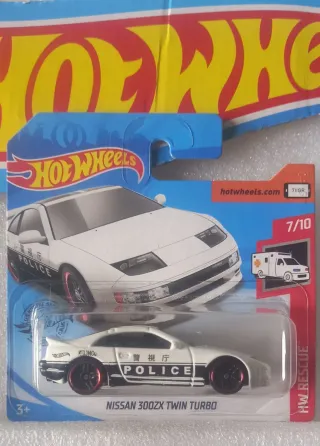 Hot Wheels Nissan 300ZX Twin Turbo Polícia