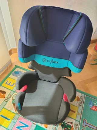 Silla Coche Cybex X-Fix Azul/Negra