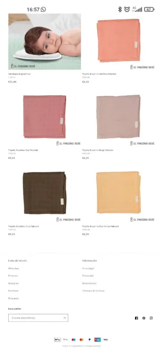 Lote artículos nuevos de bebé, ideal para tiendas