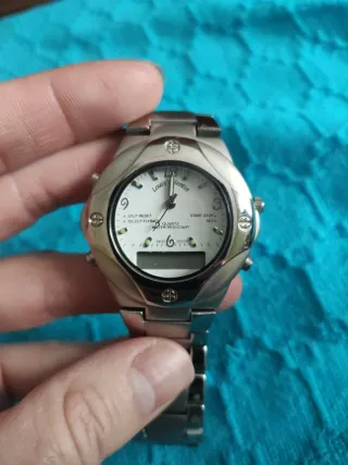 Reloj Louis Valentín Plata y Blanco