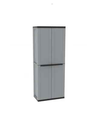 Armario exterior 2 puertas 3 baldas 68x37,5x163,5