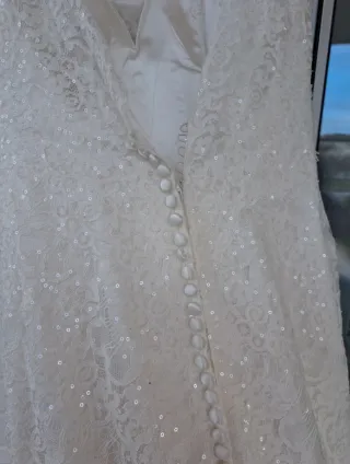Abito da sposa pizzo nuovo principessa