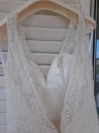 Abito da sposa pizzo nuovo principessa