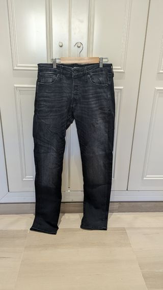 Vaqueros Negros Jack & Jones Talla 32/32
