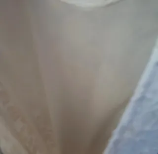 Vestido de crochet blanco