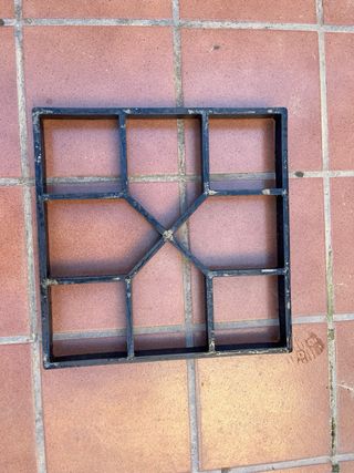 Molde para cemento decorativo