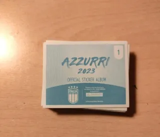 Mancolista Azzurri 2023 - Album Figurine