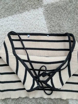 Top de tirantes a rayas