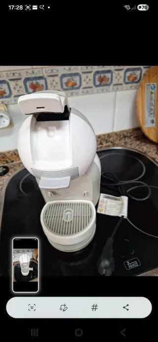 Cafetera Nescafé Dolce Gusto Blanca
