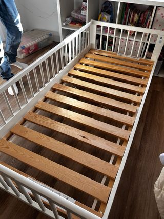 Cama infantil Ikea Gulliver 70x160 + colchón