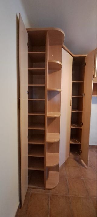 Mueble completo habitación: armario, cajonera