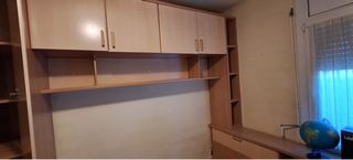 Mueble completo habitación: armario, cajonera