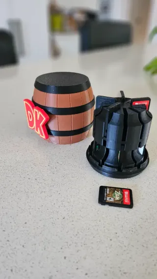 Barril Donkey Kong para 20 juegos Nintendo Switch