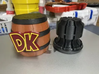 Barril Donkey Kong para 20 juegos Nintendo Switch