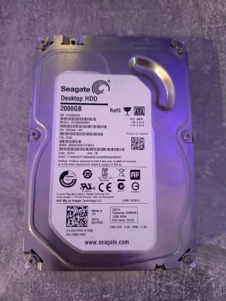 Disco Duro Seagate Barracuda 2TB