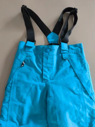 Pantalón de esquí para niño/a azul, talla 98-104cm