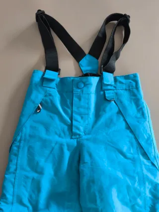 Pantalón de esquí para niño/a azul, talla 98-104cm