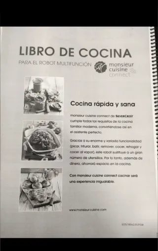 Monsieur Cuisine Connect Robot Cocina, impecable.