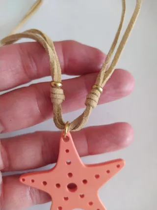Collar estrella de mar Mancotí