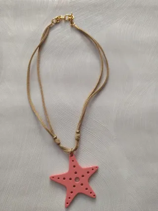 Collar estrella de mar Mancotí