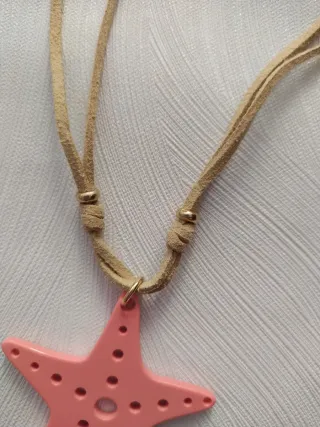 Collar estrella de mar Mancotí