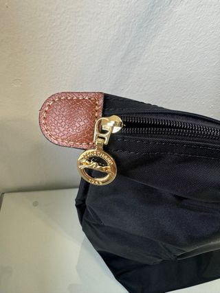 Bolso Longchamp Le Pliage Negro Marrón
