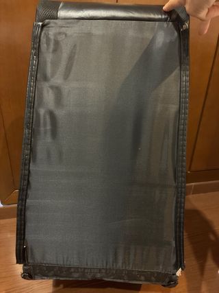 Sillín negro para videojuegos