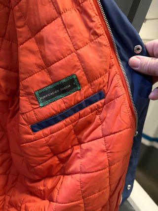 Parka Purificacion Garcia Hombre Azul