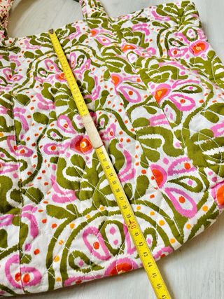 Bolso de playa estampado floral