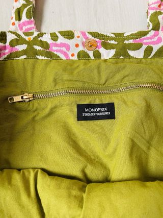 Bolso de playa estampado floral