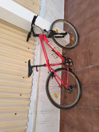 Bicicleta Roja Montaña